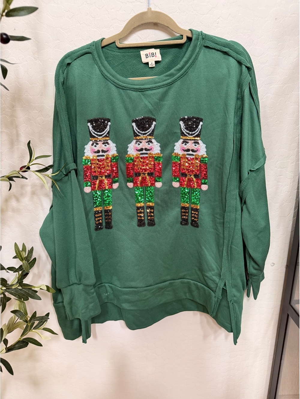 BIBI Christmas Long Sleeve Top - Picture 2 of 6